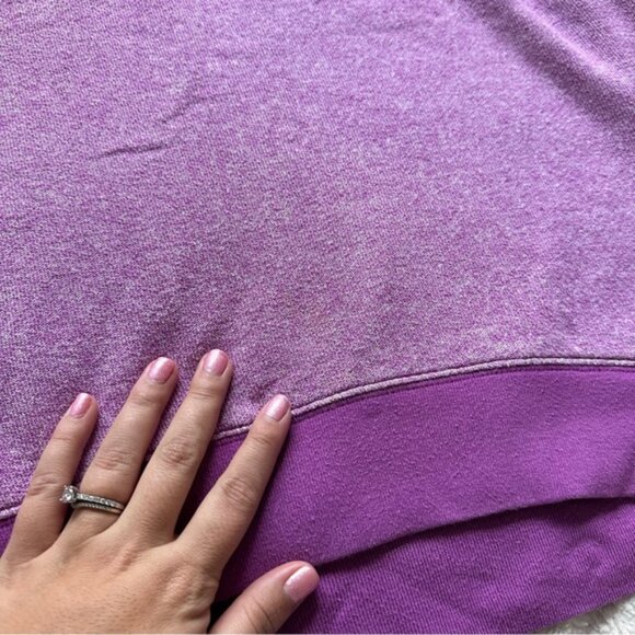 Victoria's Secret PINK | Lavender Fair Isle Snowflake Crew Sweater | Size Small - Picture 8 of 12